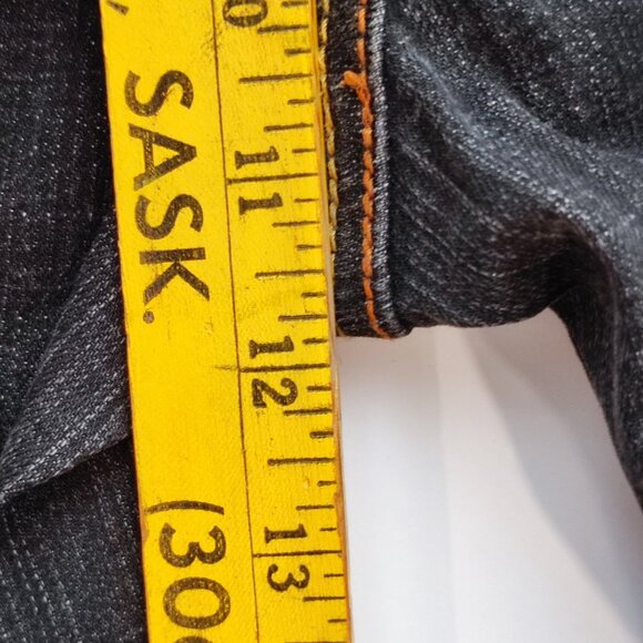 Southpole jeans low-rise black with gold details women's junior size 7 - Picture 14 of 15